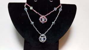 Бисероплетение. Мастер класс.   Украшение из бисера. Элегантное ожерелье. Пошаговый МК .