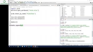 PYTHON 10 Importação de dados do Excel