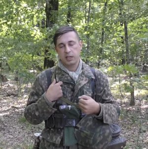 ??бандеровский блогер взят в плен?