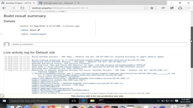 How to integrate UFT/QTP With Atlassian Bamboo and JIRA смотреть онлайн