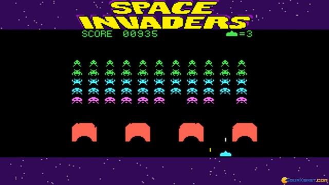 Space Invaders (Dos clone, 1995) gameplay (PC Game, 1995) смотреть онлайн