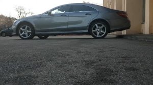 MB CLS, как работает пневмоподвеска? Долго!)