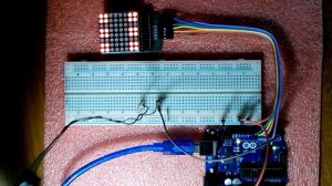 Электронные игральные кости на Arduino, 8*8 LED и MAX7219