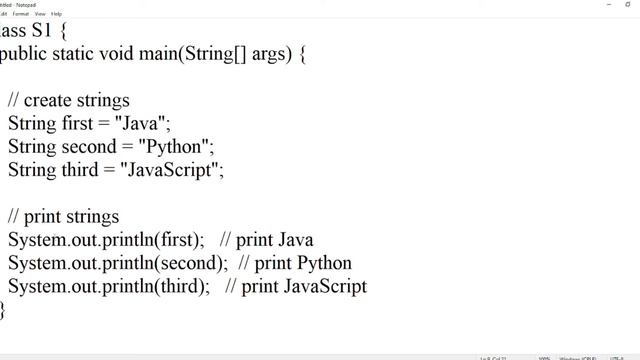 Java Strings Tutorial | String Manipulation in Java | Java Tutorial For Beginners