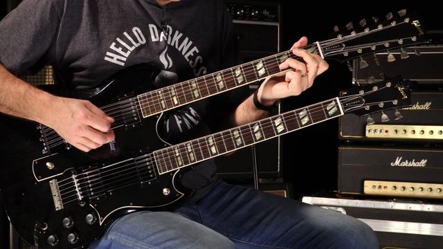 Gibson Custom Shop Signed Slash EDS-1275 Doubleneck • SN: SLS127553 смотреть онлайн