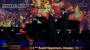 Jonas Kaufmann & José Carreras✮♫ "Cantique de Noël"/Spendengala 2017