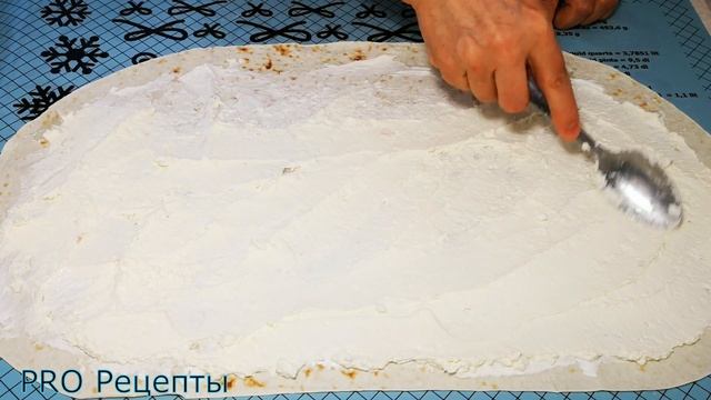 Творожные рулетики из лаваша на завтрак за 5 минут
