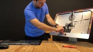 Как приклеить матрицу 27 '' iMac A1419 Early 2013. Исполнение странных желаний
