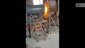 Угольная горелка для асфальтного завода