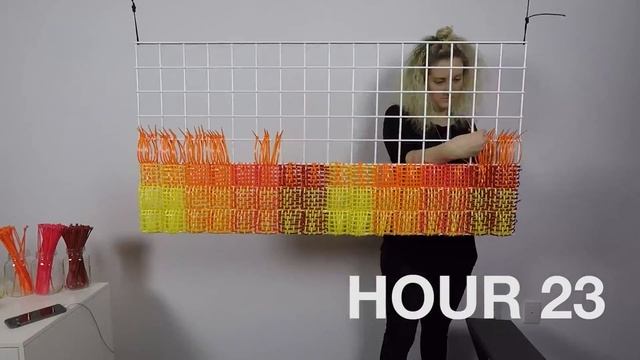 Zip Tie Tapestry Window Installation for the Toronto Design Offsite Festival смотреть онлайн