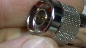 Монтаж разъёма N-типа на кабель RG-213