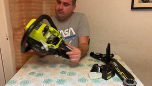 Бензопила RYOBI 3835. Быстрое натяжение цепи
