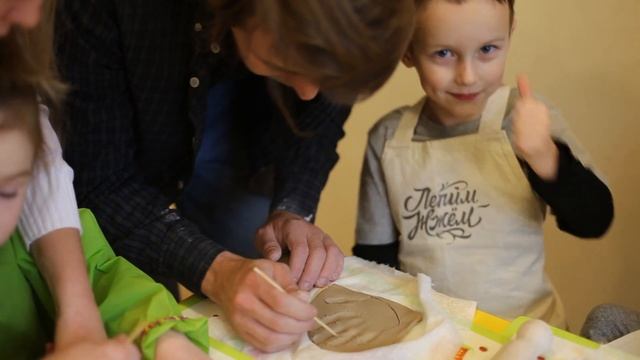 новогодняя игрушка из глины смотреть онлайн