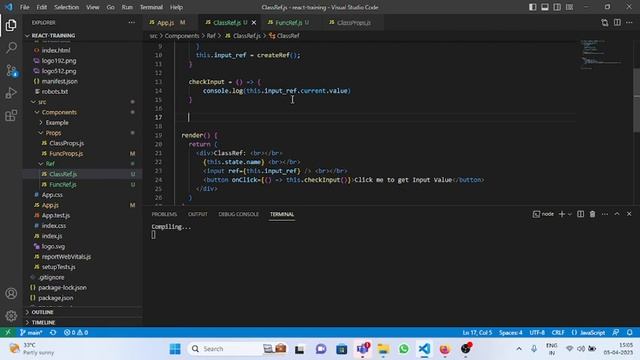 ReactJS Day 3 | Tamil - Ref, useRef, forwardRef #reactjs #reactjsforbeginners #reactjstutorial