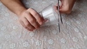 Стаканчики одноразовые, для рассады.Зачем обрезать?
