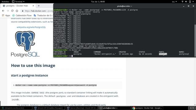 Install PostgreSQL en Docker смотреть онлайн