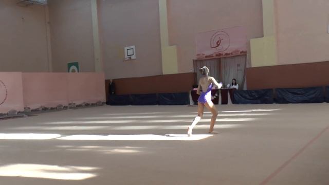 Колосовська Даша (скакалка) 03.10.2015 Художественная гимнастика. Чемпионат Черниговской области смотреть онлайн