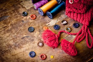 Распаковка пряжи