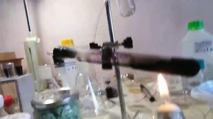 Разложение перманганата калия