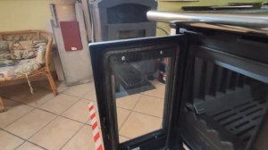 sporák na drevo, tuhé palivo Plamen 850 GLASS