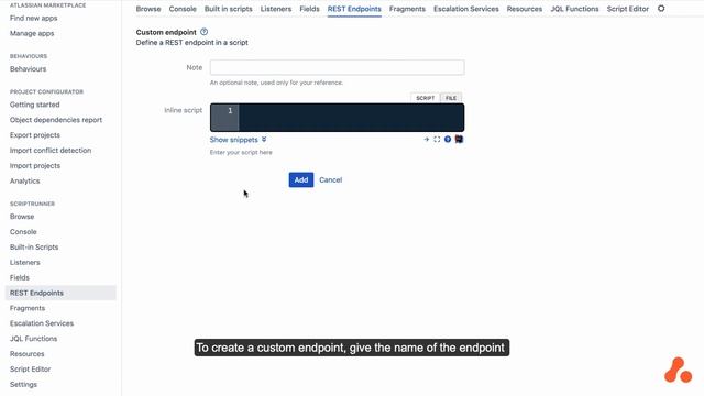 Feature-by-feature walkthrough | ScriptRunner for Jira Server/Data Center