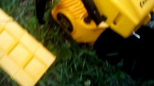 CHAMPION 250 ( пробуем завести новую пилу )