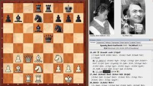 Шахматы. Спасский-Таль: ЗНАМЕНИТАЯ КОМБИНАЦИЯ в партии Чемпионов Мира!