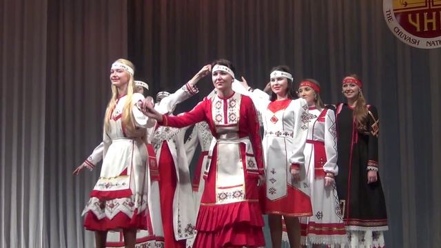 20-летие ЧНК, Показ чувашских свадебных нарядов 27.12.2012г смотреть онлайн