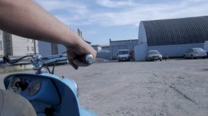 Мотороллер Тула с коляской Т200-К. Восстановлен мотоателье Ретроцикл