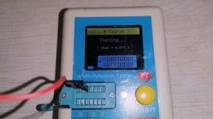 ВОДНЫЙ КОНДЕНСАТОР + ТРАНЗИСТОР ТЕСТЕР. ЗАМЕР ЁМКОСТИ СУХОГО И МОКРОГО.