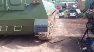 Гусеничный вездеход амфибия Газ-73 ГТ-МУ модернизированный