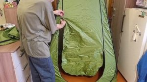 Обзор палатки-кабинки для душа, рыбалки и т.д.