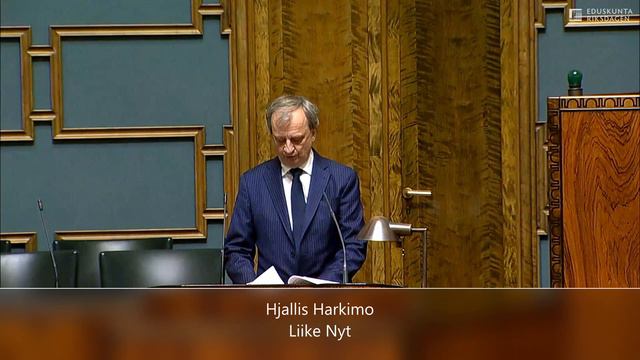 Hjallis Harkimo, Elämme poikkeustilassa