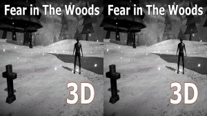 Fear In The Woods  horror 3D SBS VR box google cardboard video