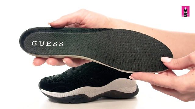 3489098 Видеообзор I Женские кроссовки GUESS KINLEE2 смотреть онлайн