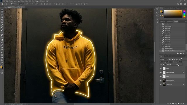 Easily add neon effect [Photoshop Tutorial] смотреть онлайн