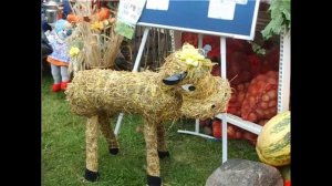 поделки из соломы / поделки своими руками