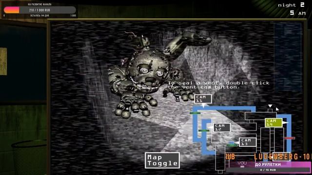 FNAF 3 ПРОХОЖДЕНИЕ! Five Nights at Freddy`s 3