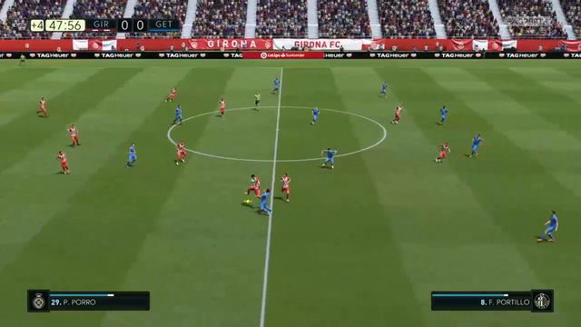 Girona FC Vs Getafe CF,Spanish Primera División II FIFA 19 II PS4 Gameplay смотреть онлайн