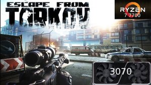 Escape from Tarkov - Ryzen 7 7700 + RTX 3070 - Low settings - ( Улицы Таркова ) - 1080p