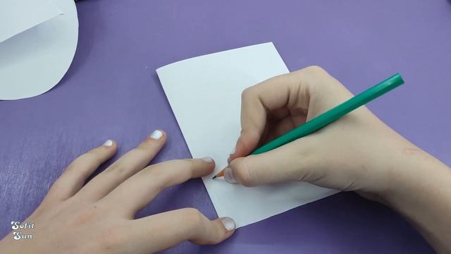 Глэмрок ЧИКА из бумаги на руку. DIY Sofit Sun