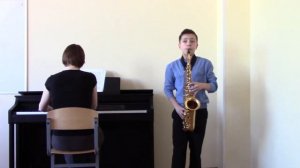 "Веселый саксофонист"  Р. Видофт