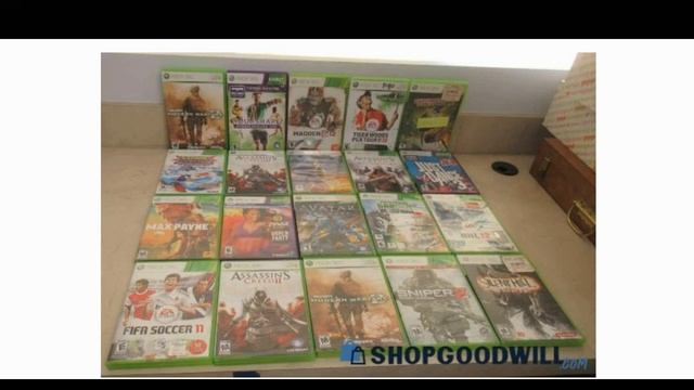 Shopgoodwill.com Auctions: "X-Box 360 Game Lot SPECIAL ALERT!" смотреть онлайн