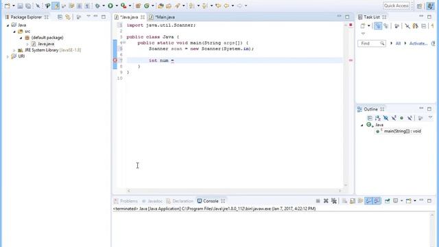 Java Tutorial 6 - Scanner смотреть онлайн