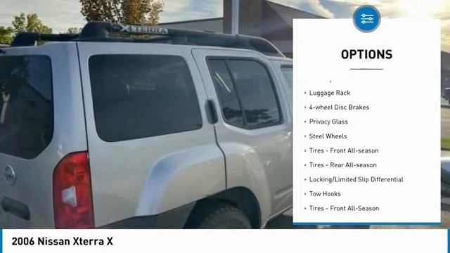 2006 Nissan Xterra SC533275 смотреть онлайн