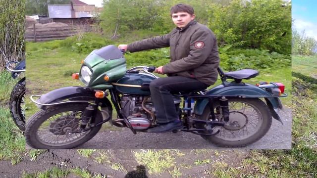 Запуск рукой ОБЗОР & TEST DRIVE моего мотоцикла Урал ИМЗ 8.103.10 650cc смотреть онлайн