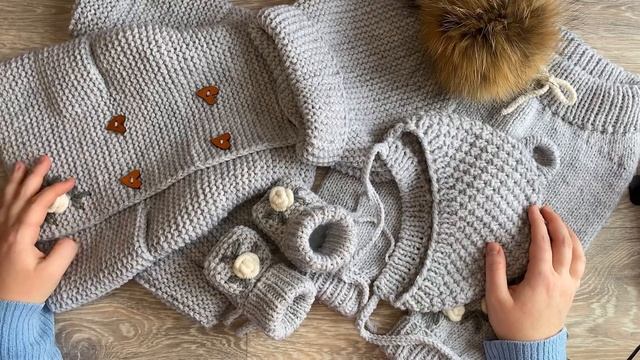 Готовы работы за один месяц...#готовыеработы #вязаниедетям#knitting#вязание