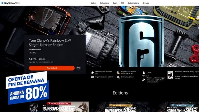 Rebajas de Fin de Semana en PS Store - Junio 30, 2023 смотреть онлайн