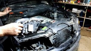 Замена блока розжига bmw x5 e53