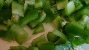Салат из зеленого перца